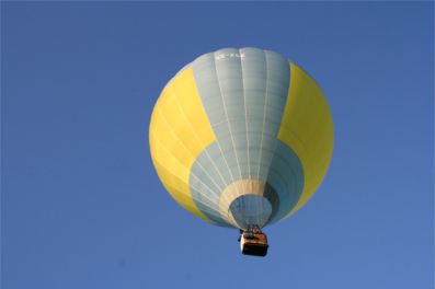 Ballongen i luften