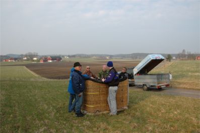 Ballongen har landat