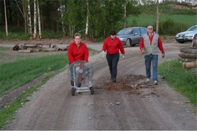 En fläkt är på väg.