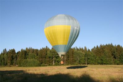 Ballongen i luften