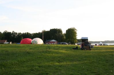 Ballongerna är utlagda