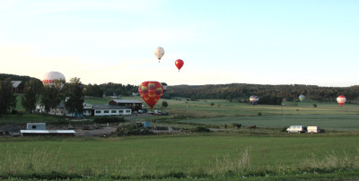 Ballongerna har landat