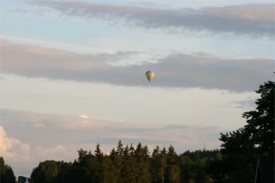 Ballongen i luften