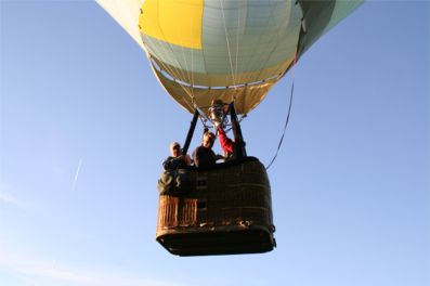 Ballongen startar