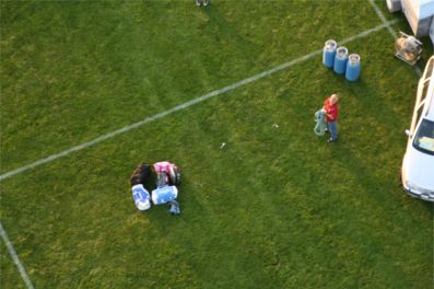 Ballongen startar