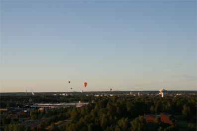 Ballonger i luften