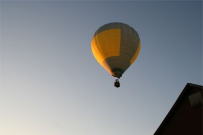 Ballongen i luften