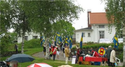 Nationaldagsfirande i Stigen