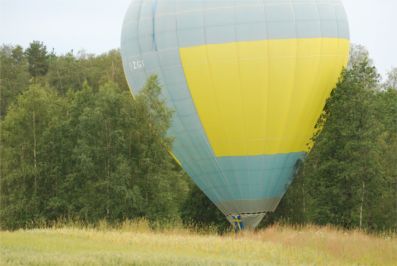 Ballongen har landat