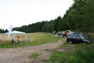 Parkeringen är redo