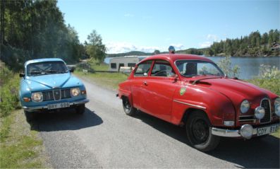 Rallybilarna kommer till Ragnerud