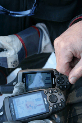 Kontroll av GPS:erna