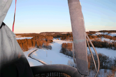 Landningen närmar sig