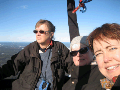 Besättningen njuter