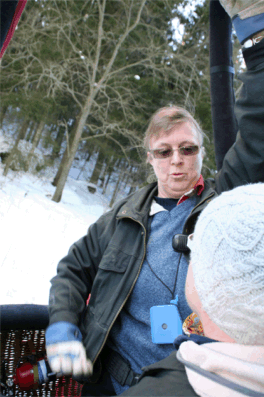 Piloten och observatören godkänner starten