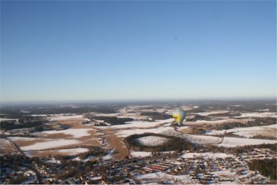 Ballongerna i luften