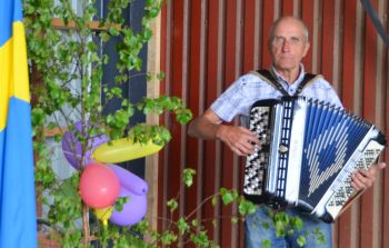 Dragspelsmusik på nationaldagen