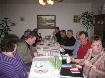 Fikapaus efter årsmötet