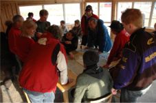 Breifing inför flygning